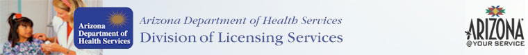 Arizona Department of Health Services Home Page Banner